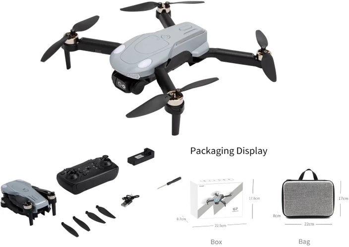 Drone d'entrainement PiHOT G7 Pro : parfait pour les débutants et les enfants - Vol stationnaire de la pile et apprentissage facile