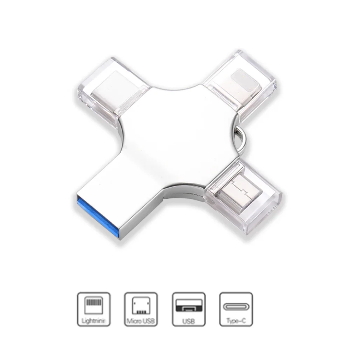 Clé USB OTG 4 en 1