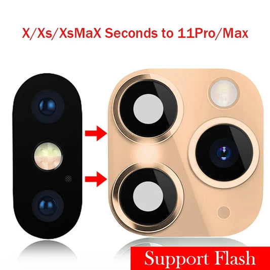 Autocollant d'Objectif de Caméra Luxueux pour iPhone