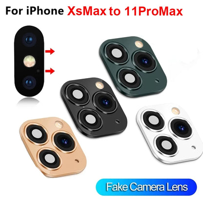 Autocollant d'Objectif de Caméra Luxueux pour iPhone