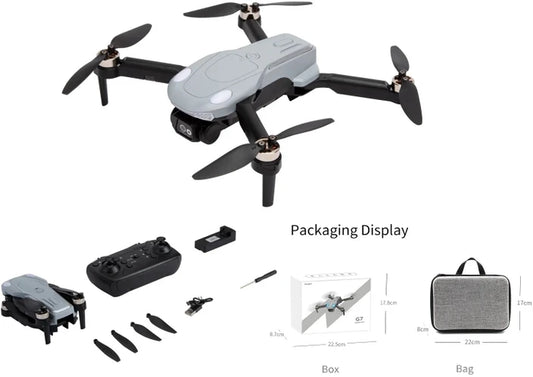 Drone d'entrainement PiHOT G7 Pro : parfait pour les débutants et les enfants - Vol stationnaire de la pile et apprentissage facile