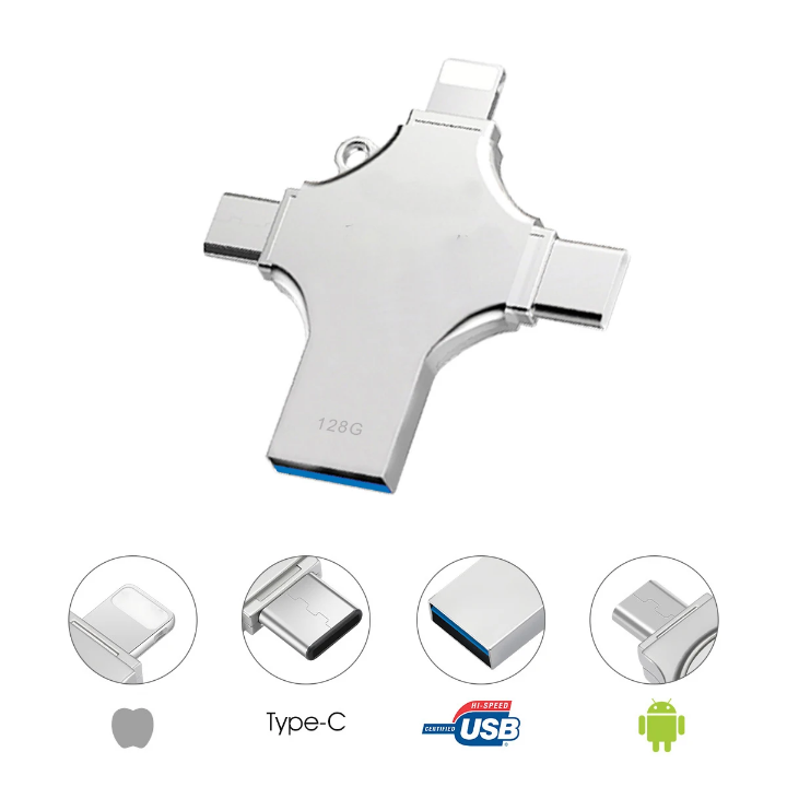 Clé USB OTG 4 en 1