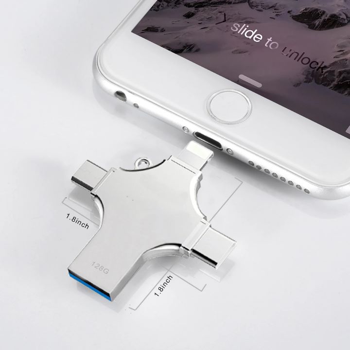 Clé USB OTG 4 en 1
