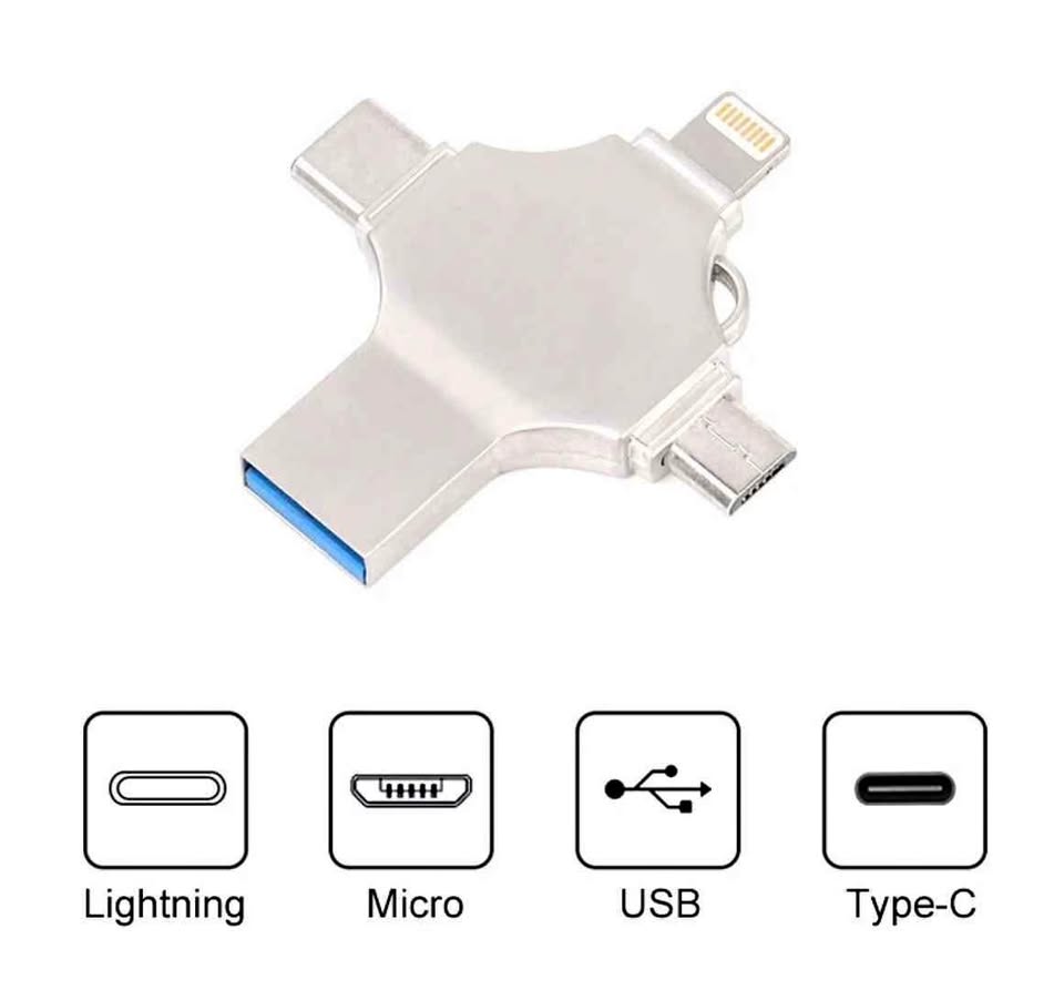 Clé USB OTG 4 en 1