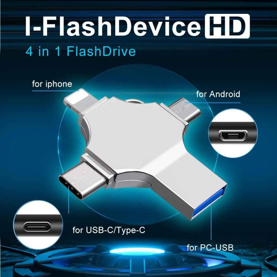 Clé USB OTG 4 en 1
