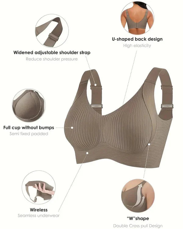 Soutien-Gorge Confort Sans Armatures – Invisible et Ultra-Léger