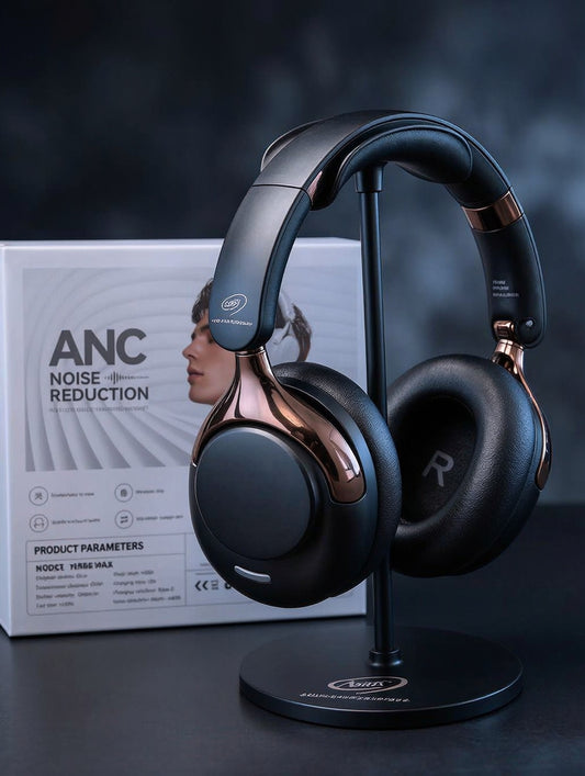 Casque Bluetooth ANC Hi580 MAX – Réduction de bruit active et autonomie 100H