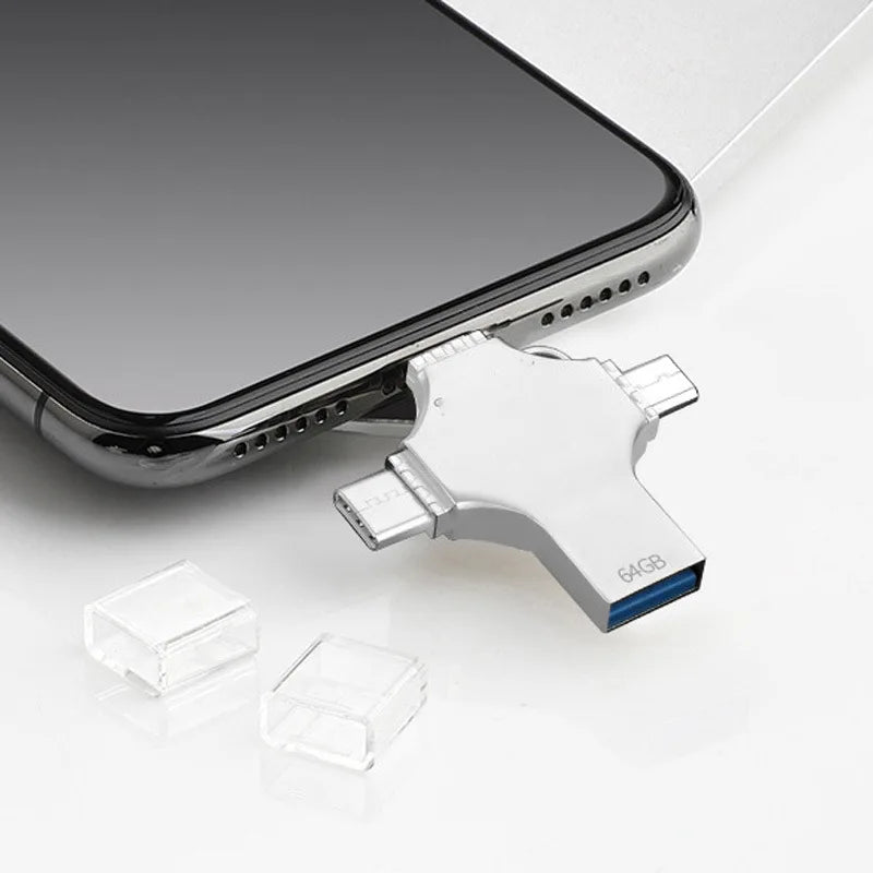 Clé USB OTG 4 en 1