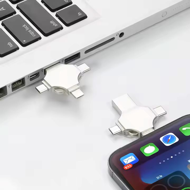 Clé USB OTG 4 en 1