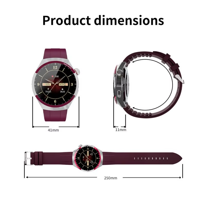 Montre Intelligente pour Femme, chic idéale pour le bureau, sorties et rendez-vous d'affaires