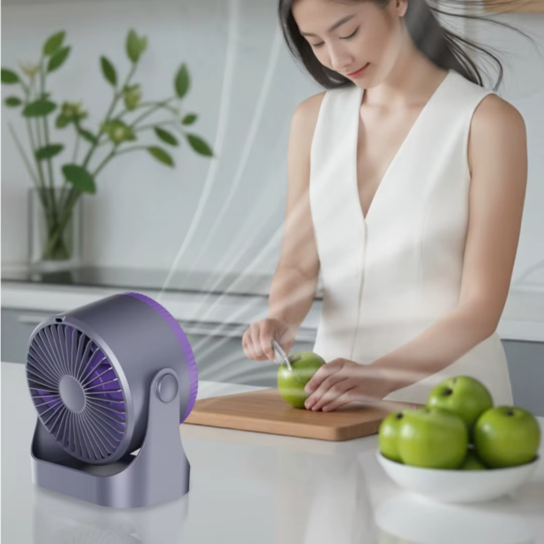 Ventilateur de table électrique rechargeable C10