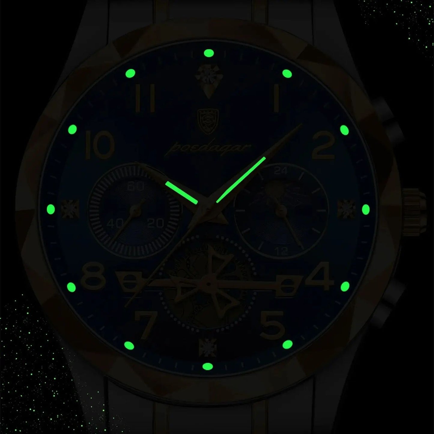 💝 Montre de Luxe Chronographe Le Cadeau Premium pour Lui 🕰️❤️