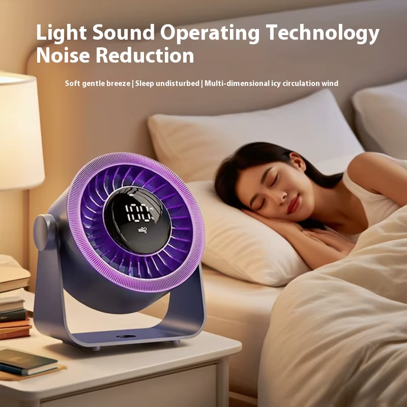 Ventilateur de table électrique rechargeable C10