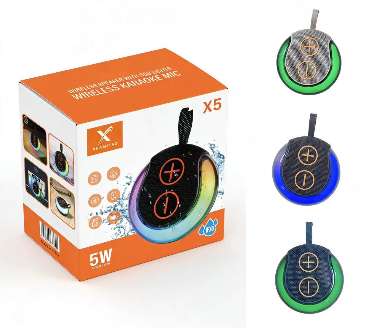 💐 Enceinte Bluetooth Portable X5 – Le cadeau Saint-Valentin parfait pour dire “Je t’aime, Maman” 🎁❤️