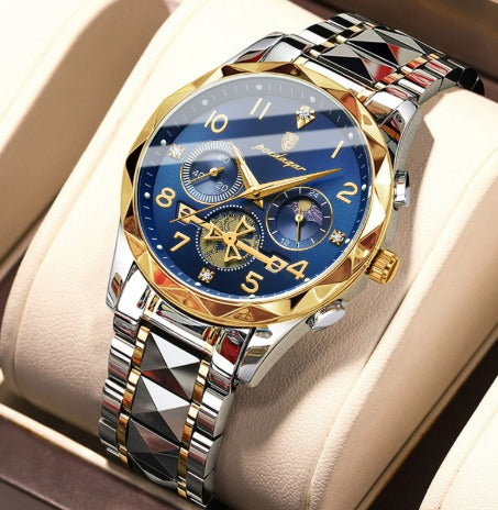 💝 Montre de Luxe Chronographe Le Cadeau Premium pour Lui 🕰️❤️